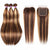 4/27 Highlight Straight Bundles WIth 5x5 Lace Closure