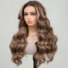 balayage highlight 6x5 lace glueless wig