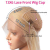 Blonde Highlight P16/613 Straight Human Hair 6x5 13x6 Lace Glueless Bob Wigs
