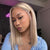 Blonde Highlight P16/613 Straight Human Hair 6x5 13x6 Lace Glueless Bob Wigs
