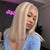 Blonde Highlight P16/613 Straight Human Hair 6x5 13x6 Lace Glueless Bob Wigs
