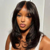 Customized Butterfly Haircut Layered Wig Glueless 6x5 HD Lace Wigs Pre Bleached