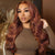 copper brown straight body wave glueless wig - uprettyhair