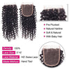 upretty hair curly hair 3 bundles with 5x5 hd lace closure