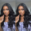Curtain Bangs Face-Framing Body Wave Pre Cut 6x5 HD Lace Human Hair Glueless Wig With Layers