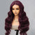 Dark Burgundy 99J Human Hair Body Wave Glueless 13x4 HD Lace Frontal Wig