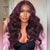 Dark Burgundy 99J Human Hair Body Wave Glueless 13x4 HD Lace Frontal Wig
