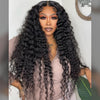 HD Lace Front Wigs Deep Wave 200% 250% Density Human Hair Wigs