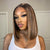 Highlight Blonde 1B/22 Straight Hair Glueless Bob Wig Pre Cut 6x5 HD Lace