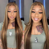airy cap highlight P4/27 straight wear go wig - uprettyhair
