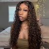 Highlight Water Wave Glueless Wig Pre Cut 5x6 HD Lace Wear And Go Wig-uprettyhair