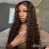Highlight Water Wave Glueless Wig Pre Cut 5x6 HD Lace Wear And Go Wig-uprettyhair