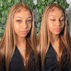 Highlight P4/27 Colored Wig Straight Hair 5x5 13x4 Lace Wigs