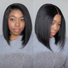 yaki staright pre cut 6x5 hd lace glueless bob wig