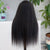 Wear And Go Kinky Straight 6x5 Pre Cut HD Lace Glueless Wig Pre Bleached Knots