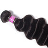 upretty hair loose deep wave 3 bundles with 5x5 HD lace closure