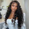 Skin Melt HD Lace Wigs Loose Deep Wave 13x4 13x6 Full Frontal Glueless Wigs Bleached Knots