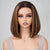 Ombre Highlight Straight Glueless Bob Wig Pre Cut 6x5 HD Lace Pre-bleached Knots
