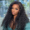 Pull & Go Drawstring Glueless Wig Water Wave 6x5 13x6 HD lace Pre-everything Human Hair Wig