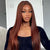 Reddish Brown Straight Hair 6x5 13x4 Glueless HD Lace Full Frontal Wigs
