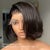 Layered Cut Blowout Straight Human Hair Bob Wig Pre Cut 6x5 HD Lace Glueless Wig
