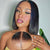 Upgraded 6x5 Lace Straight Bob Wig Pre-bleached Knots Wear Go Wig Pre-plucked