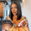Upgraded 6x5 Lace Straight Bob Wig Pre-bleached Knots Wear Go Wig Pre-plucked