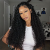 Deep Wave Hair Wavy HD Lace Wigs Skin Melt Ultra Soft HD Film Lace Wigs - uprettyhair
