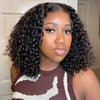 Pre-bleached Knots Pre Cut 6x5 HD Lace Bouncy Water Wave Wear Go Wig- uprettyhair