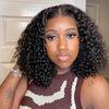 Pre-bleached Knots Pre Cut 6x5 HD Lace Bouncy Water Wave Wear Go Wig- uprettyhair