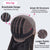 air cap wig side part curly bob wig glueless wig - uprettyhair