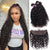 Water Wave Human Hair 4 Bundles With Frontal Brazilian Natural Wave Hair