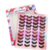 5D Mink Eyelashes 20 Pairs Soft Handmade Fluffy Wispy Long Thick Black Lashes