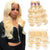 blonde hair bundles with lace frontal