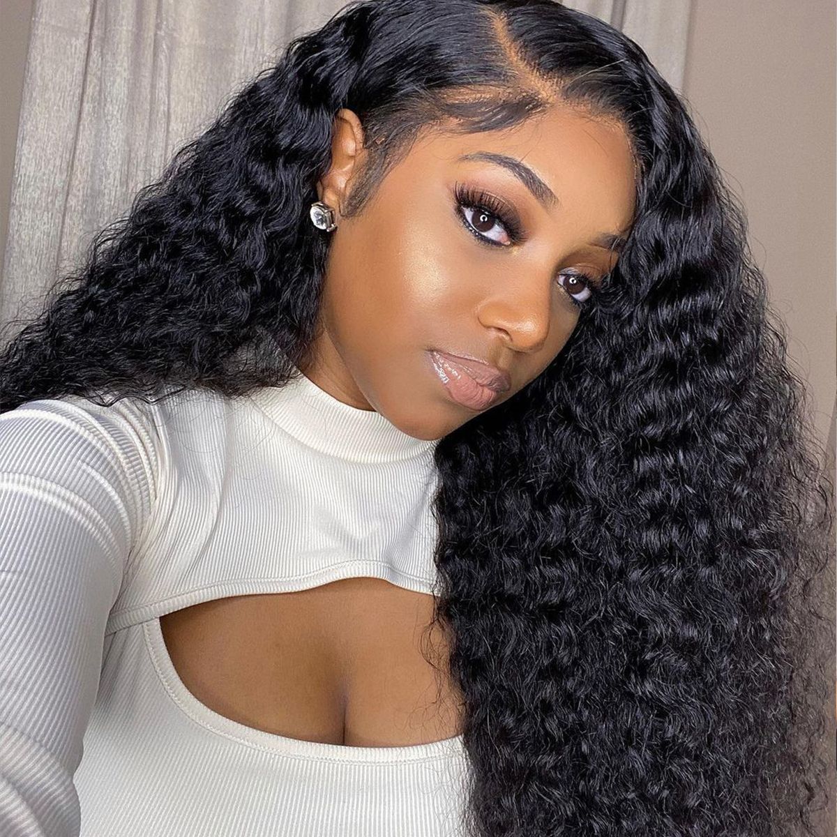 HD Lace Front Wigs Deep Wave 200 250 Density Human Hair Wigs