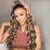 balayage highlight loose deep wave hd lace wig