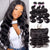 10A Grade Brazilian Body Wave 3 Bundles With Lace Frontal for Full Head - uprettyhair