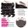 Free Part Human Hair Body Wave 13x4 Lace Frontal Hair Closure Sale Online - uprettyhair