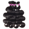 Brazilian Virgin Human Hair Body Wave 4 Bundles With Lace Frontal Pre-plucked - uprettyhair