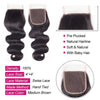 Brazilian Body Wave 3 Bundles With 4x4 Closure Glueless Human Virgin Hair - uprettyhair