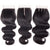 Brazilian Body Wave 3 Bundles With 4x4 Closure Glueless Human Virgin Hair - uprettyhair