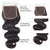 Brazilian Body Wave 5x5 Lace Closure Natural Black Color Brazilian Human Hair - uprettyhair