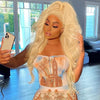 613 Blonde Body Wave 13x4 Lace Front Wig Pre-Plucked Hairline With Baby Hair - uprettyhair
