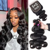 Body Wave Weave 5x5 Lace Closure And 3 Bundles Virgin Human Hair Bundles - uprettyhair