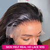 Wavy Lace Wig Lace Front Wigs Deep Wave 200% 250% Density Human Hair Wigs - uprettyhair
