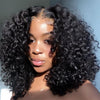 Bouncy Deep Curls Wig Shoulder Length 5x5 13x4 Glueless Lace Wigs - uprettyhair