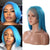 Straight Colored 13x4 Lace Front Bob Wigs 180% Density - uprettyhair