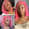 Straight Colored 13x4 Lace Front Bob Wigs 180% Density - uprettyhair