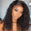 Breathable Soft Invisible HD Lace Wigs Curly hair Pre Plucked Transparent Wigs - uprettyhair