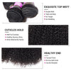 Curly Hair Human Hair Bundles 4pcs High Quality Virgin Human Hair Wefts - uprettyhair
